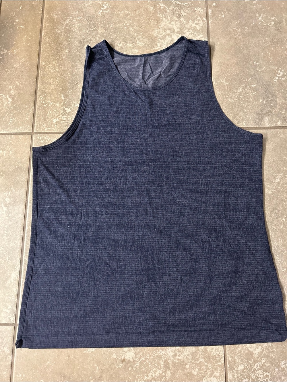 lululemon athletica Men's Dark Navy Performance Tank (B1)